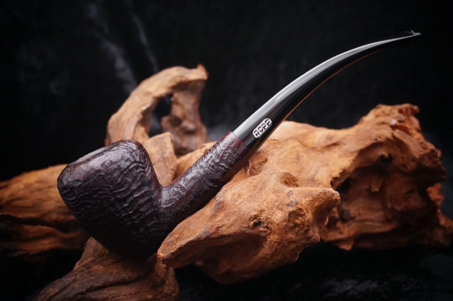 Ropp "Romulus" (A92) Selected Sandblasted Acorn - 70s Estate
