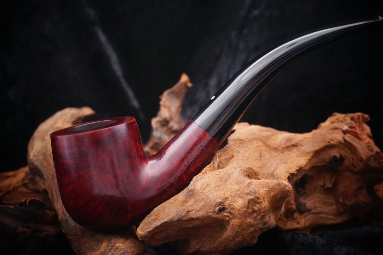Dunhill 51152 Bruyere Swan Necked Pot - 1978 Estate