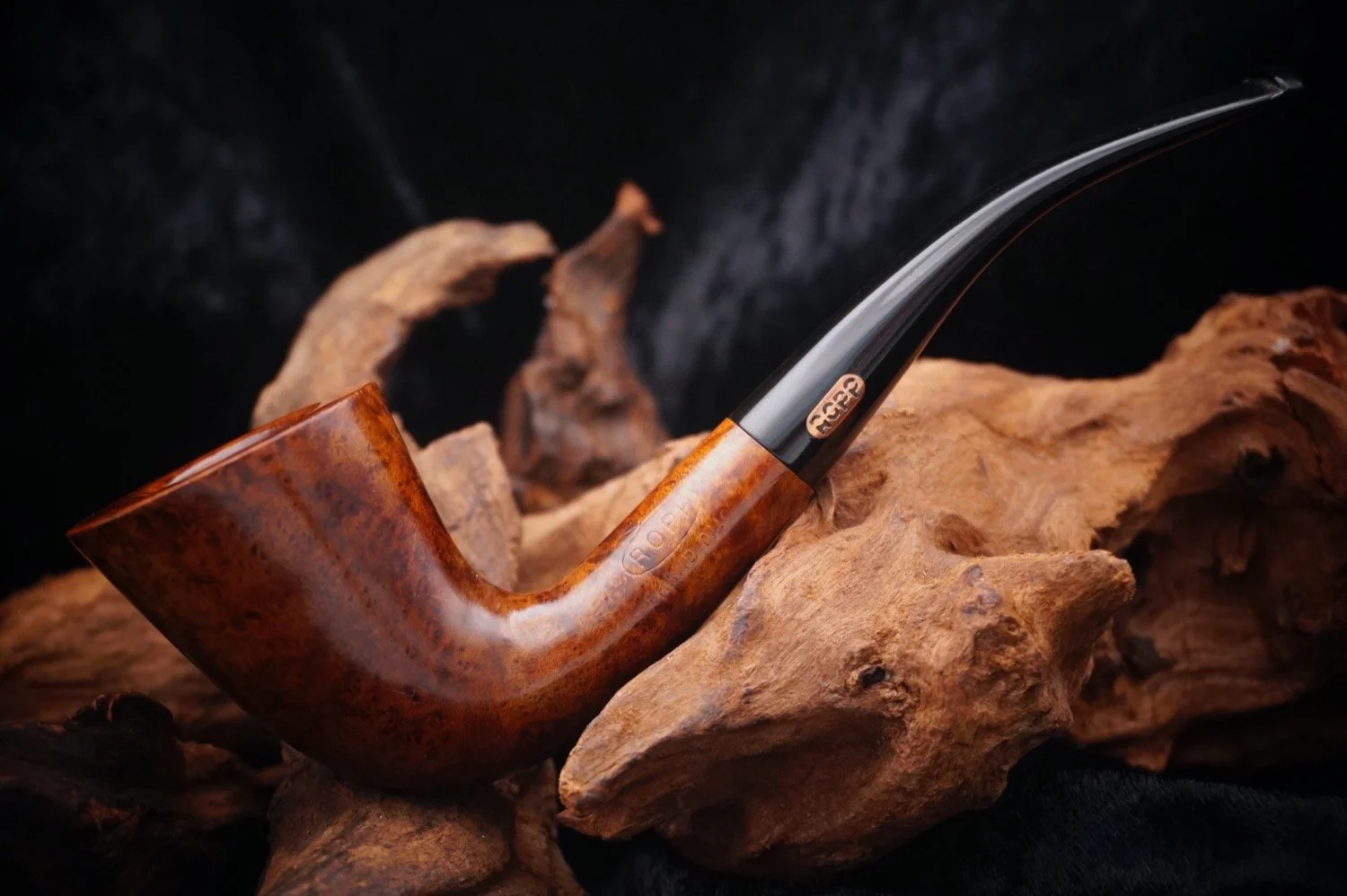 Ropp Grand Duc Smooth Bent Zulu - 1980s Estate