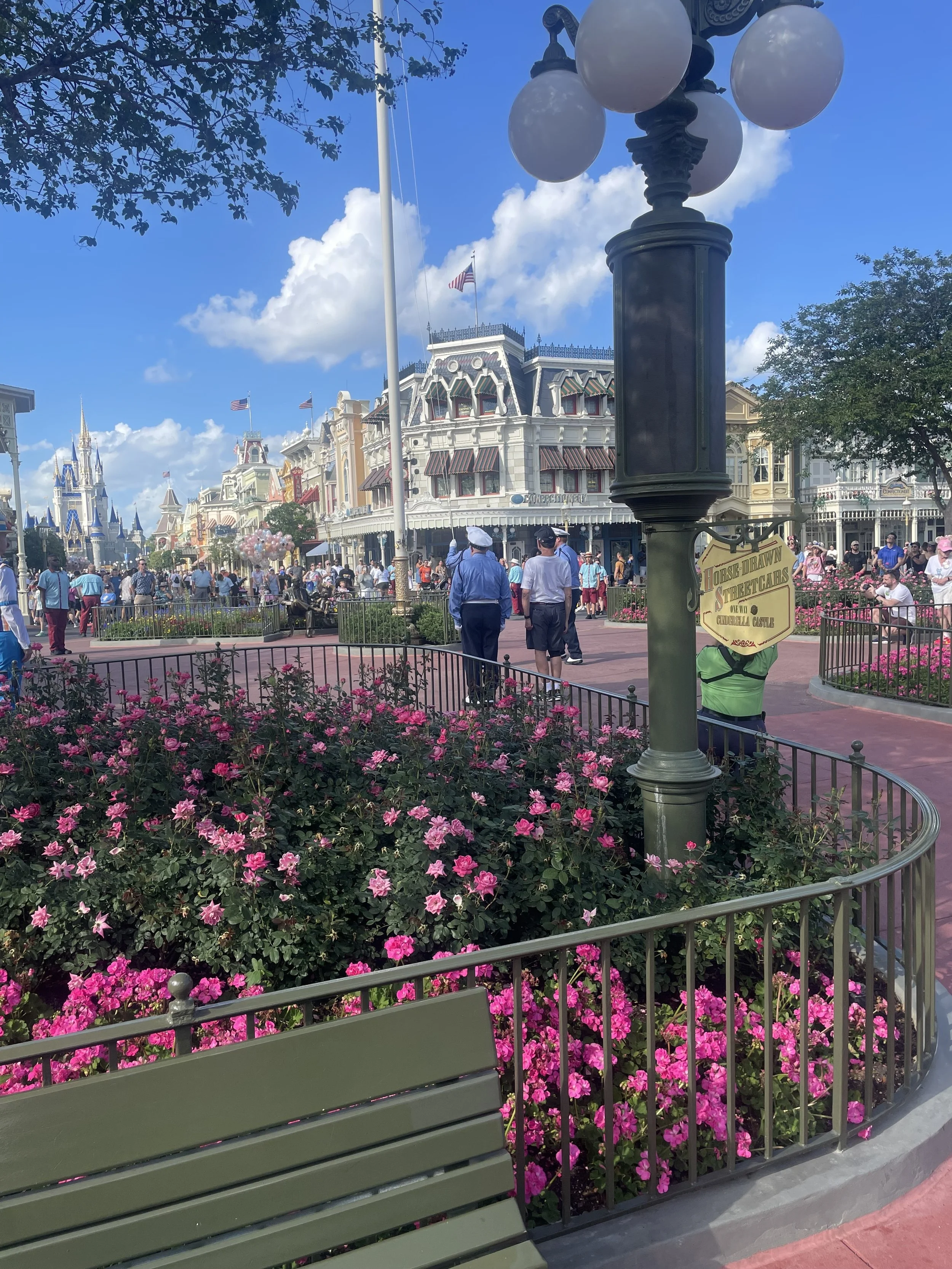 Main Street U.S.A. at Flag Retreat