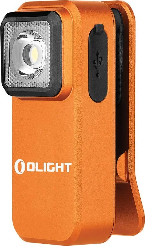 Olight Oclip Clip Light Orange