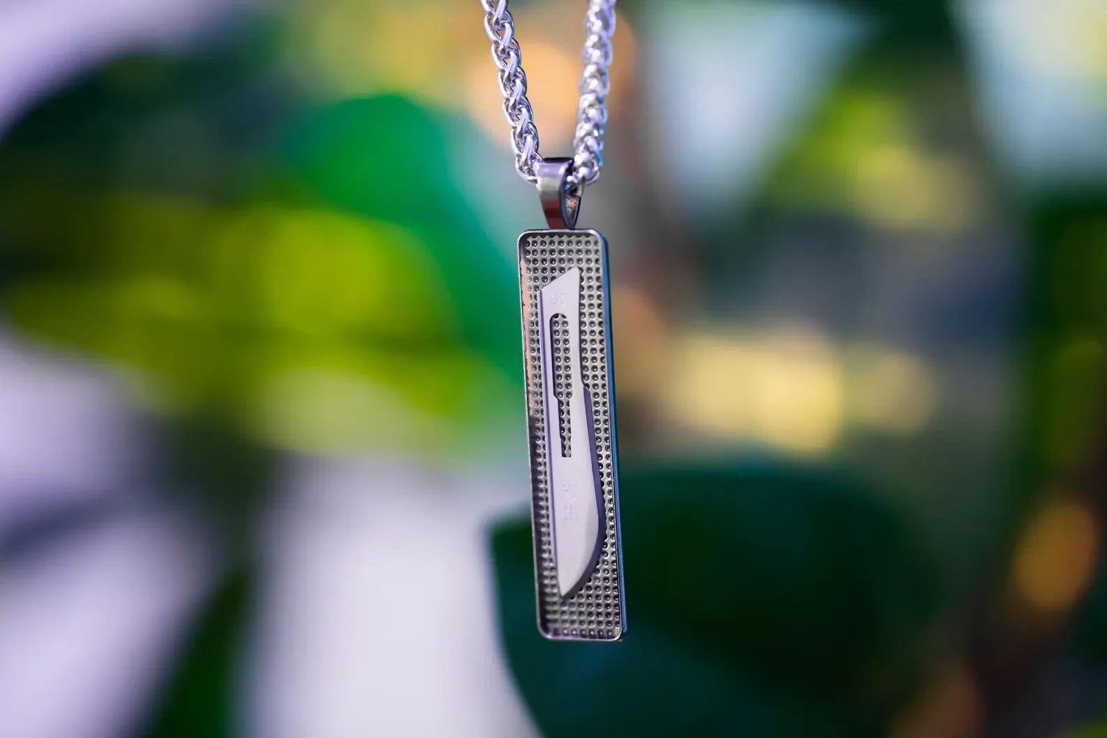 Scalpel Pendant Necklace