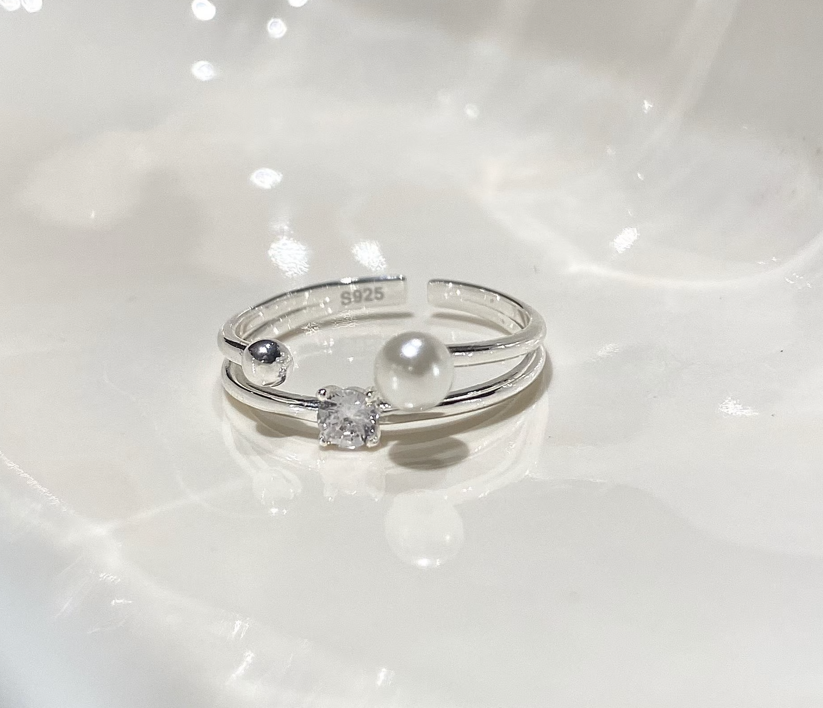 Starfall Pearl Ring