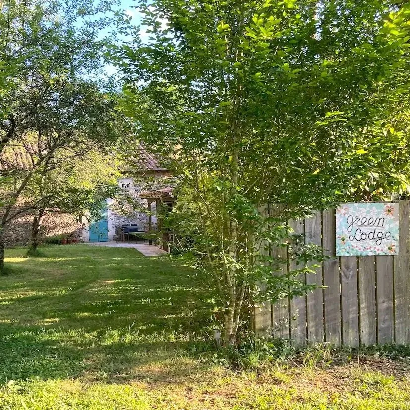 Le parking privé du gîte