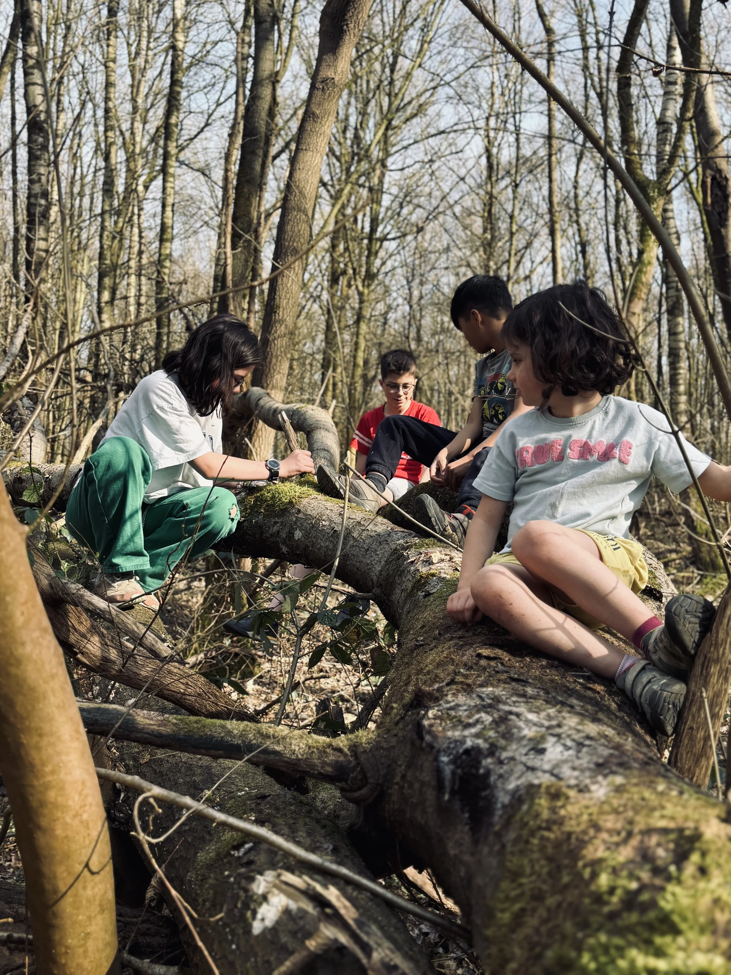 Jouer, et apprendre, en pleine nature avec les copains
