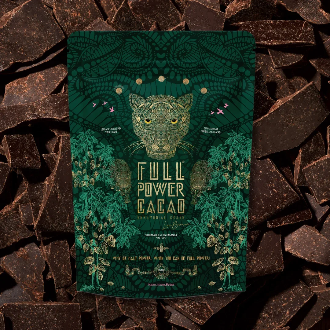 Full Power Ceremonial Cacao 100g (5 Servings)