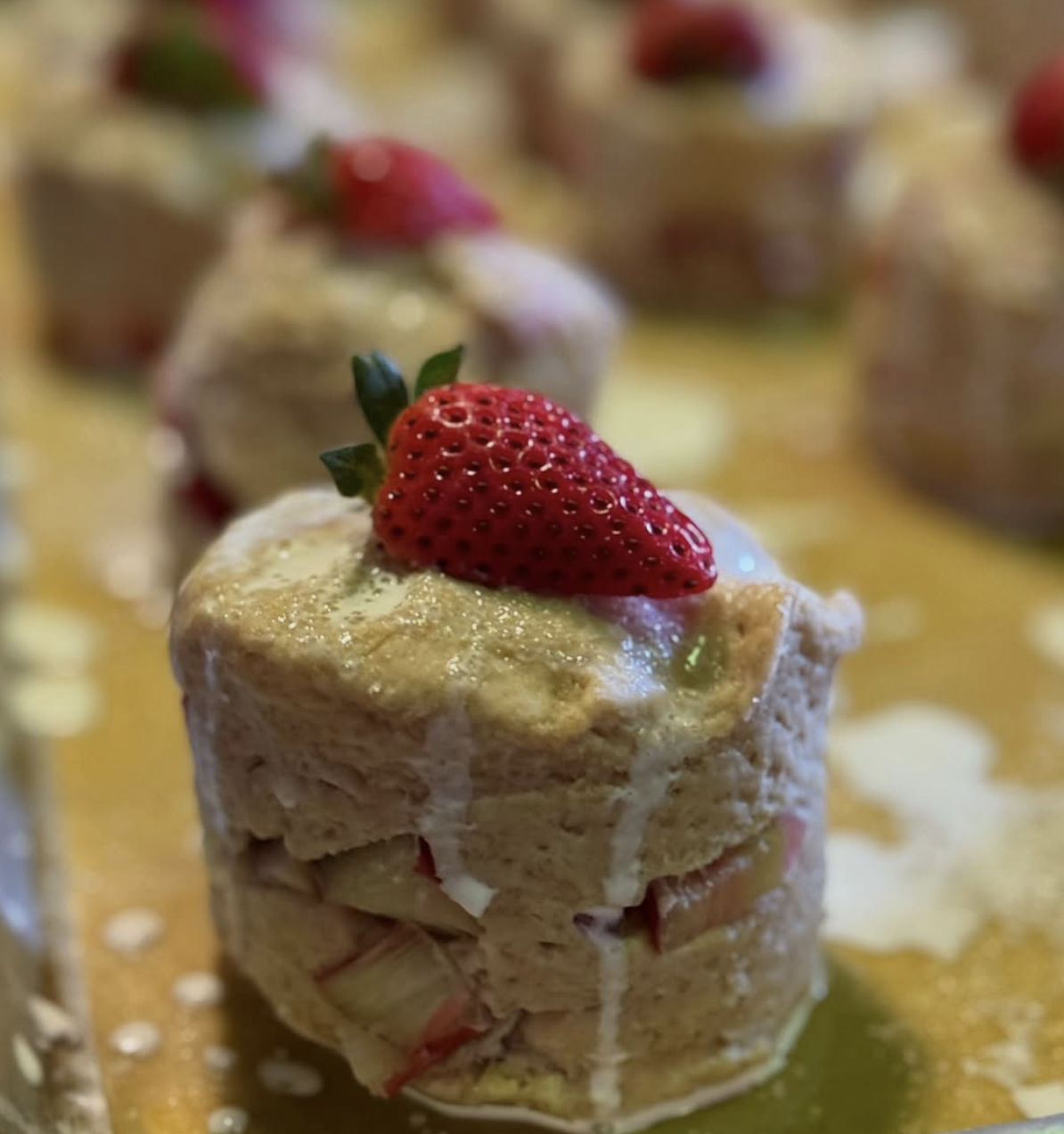 Strawberry Scones