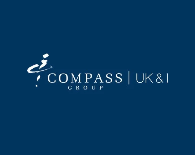 Logo of Compass UK&I Group with a stylized compass design on a dark blue background.