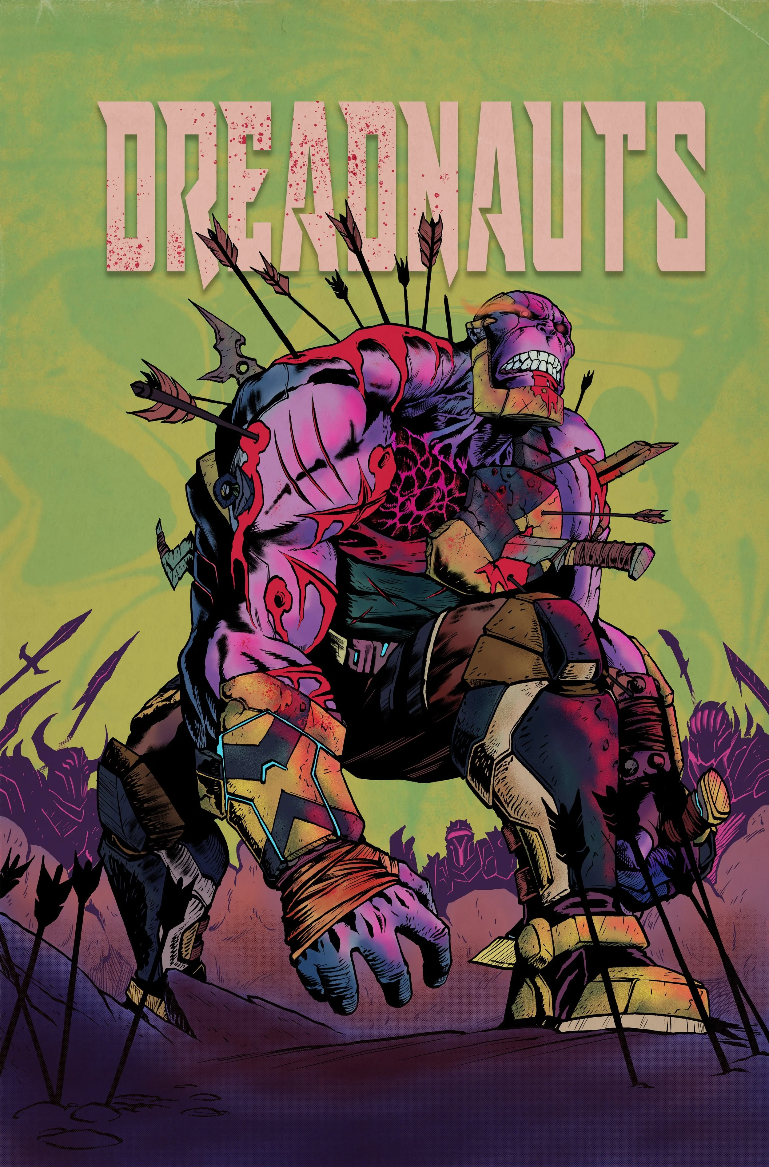 Dreadnauts #2 Cover Art
