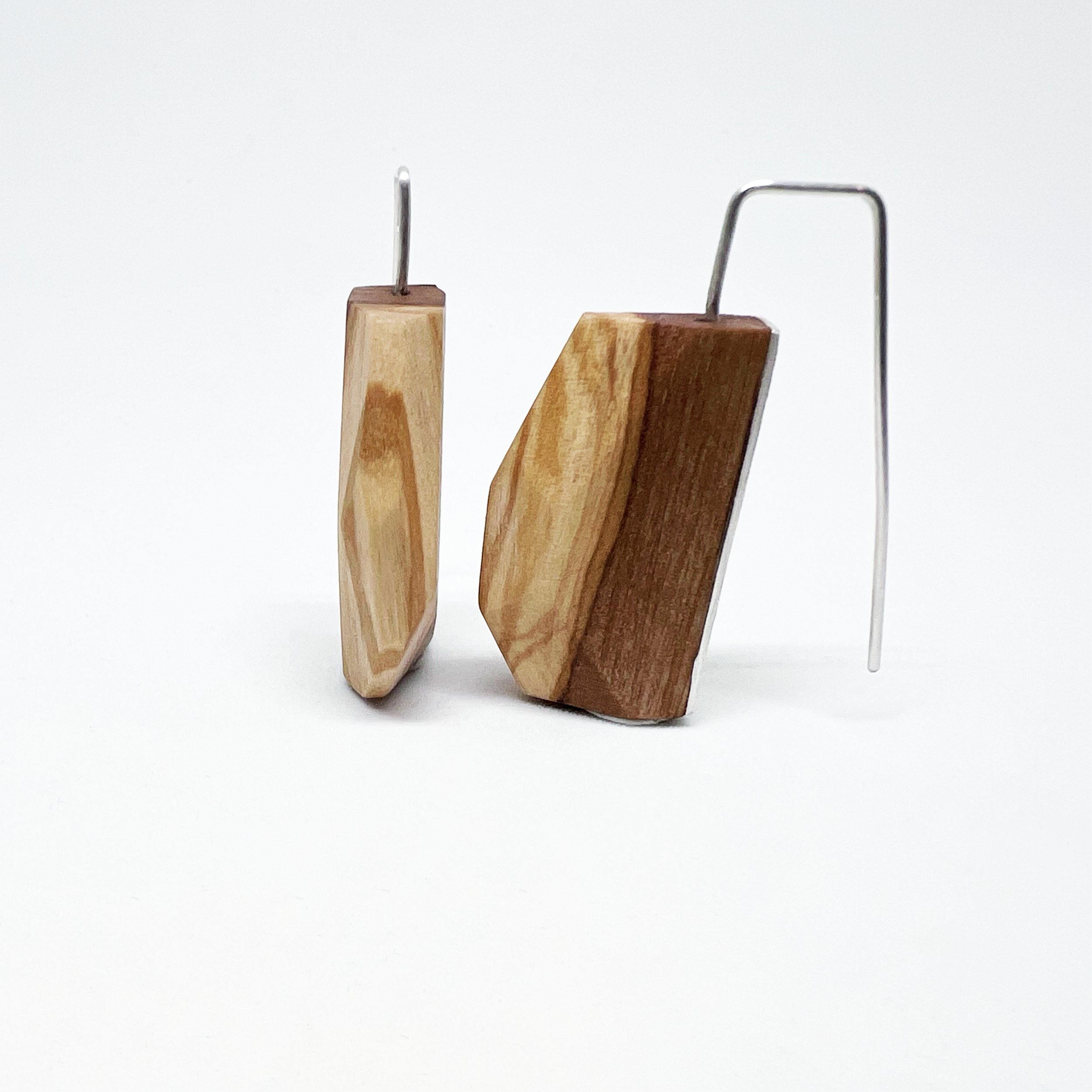 Handmade Olive Wood Earrings