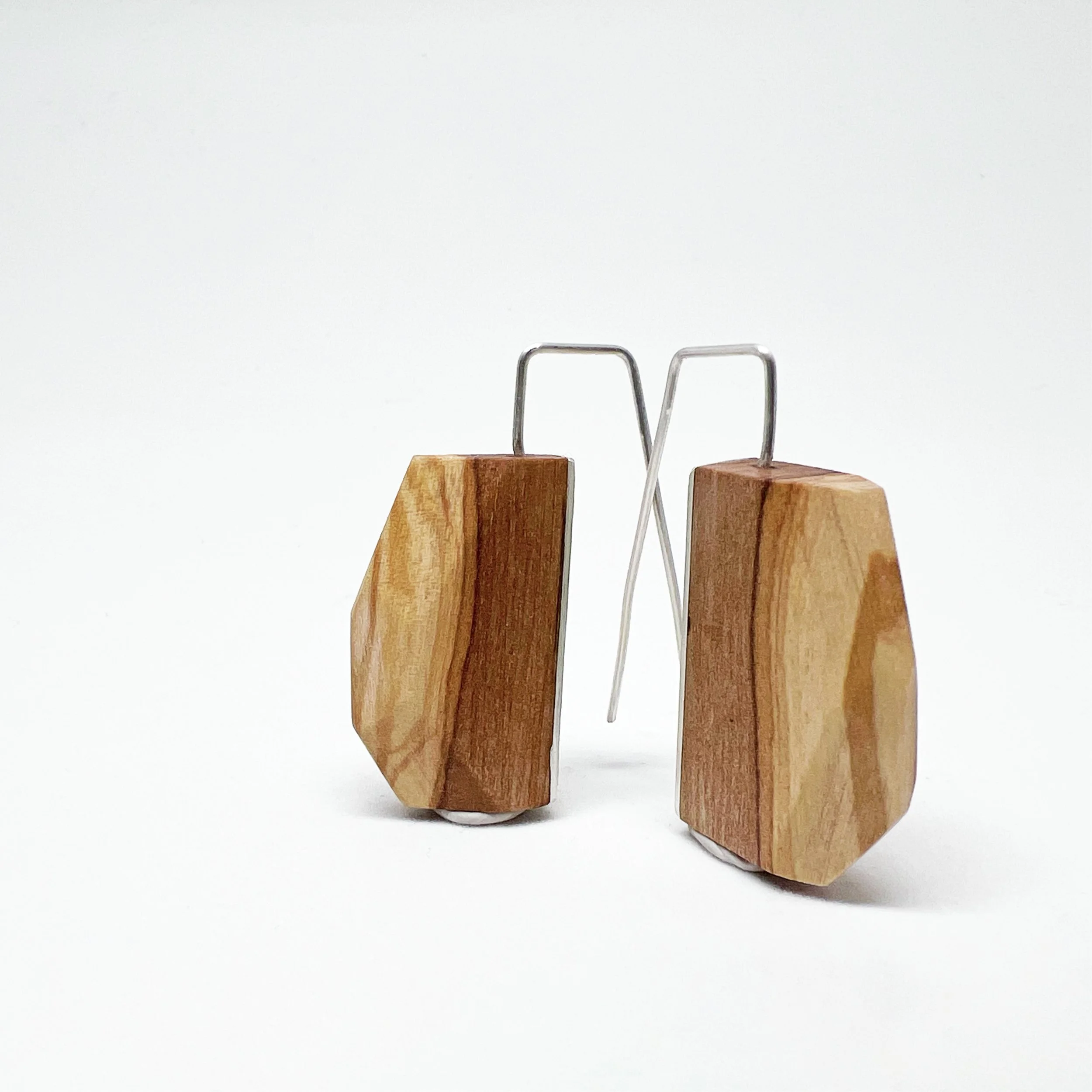 Olive Wood Earrings