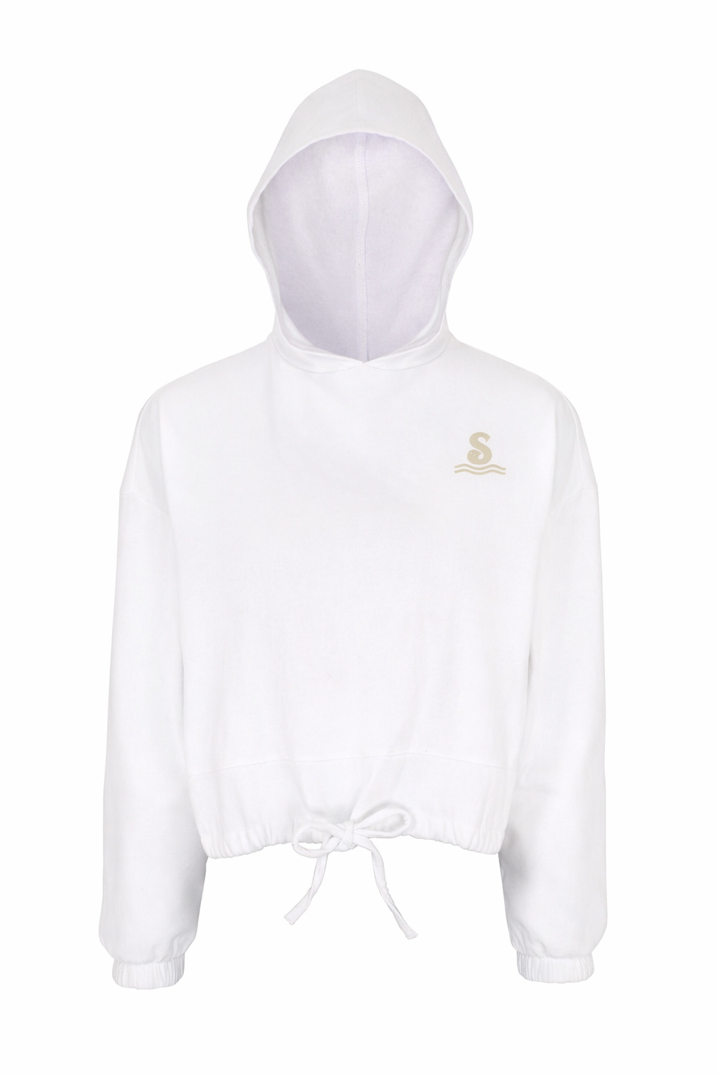 Cropped Oversized Hoodie – Recycled Fabric