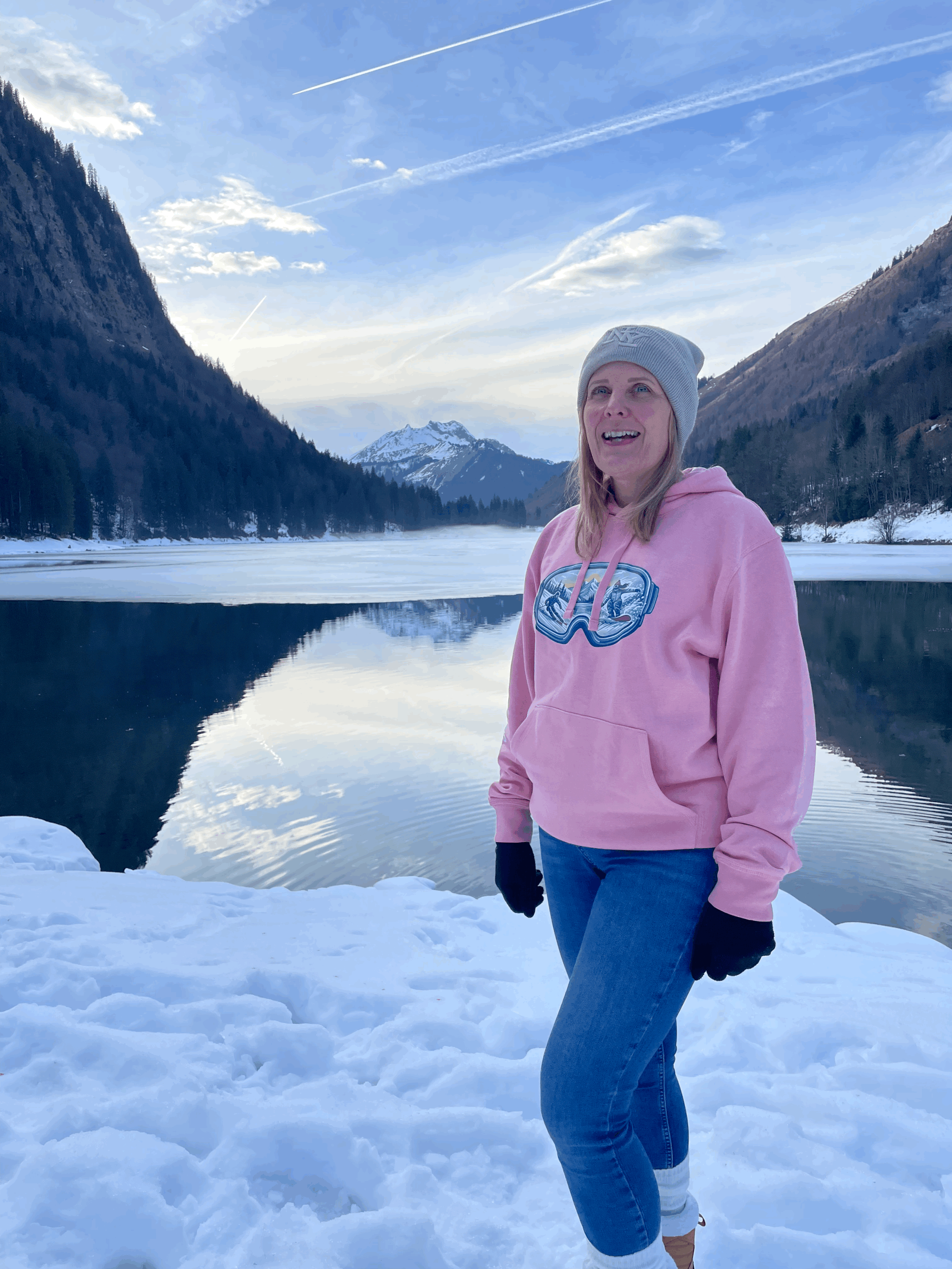 Off-Piste Googles Hoodie - Organic & Recycled
