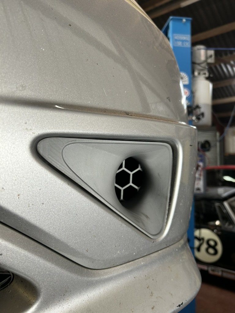 Civic FN2 Type R Fog Light Cold Air Duct