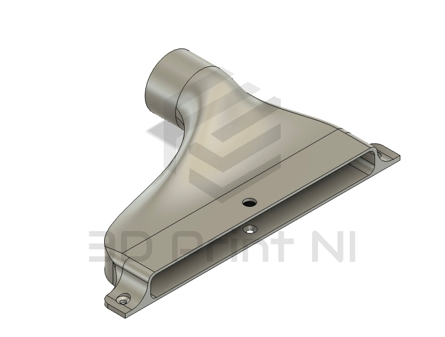 RHS Exit Cooling Duct Intake 50mm Outlet