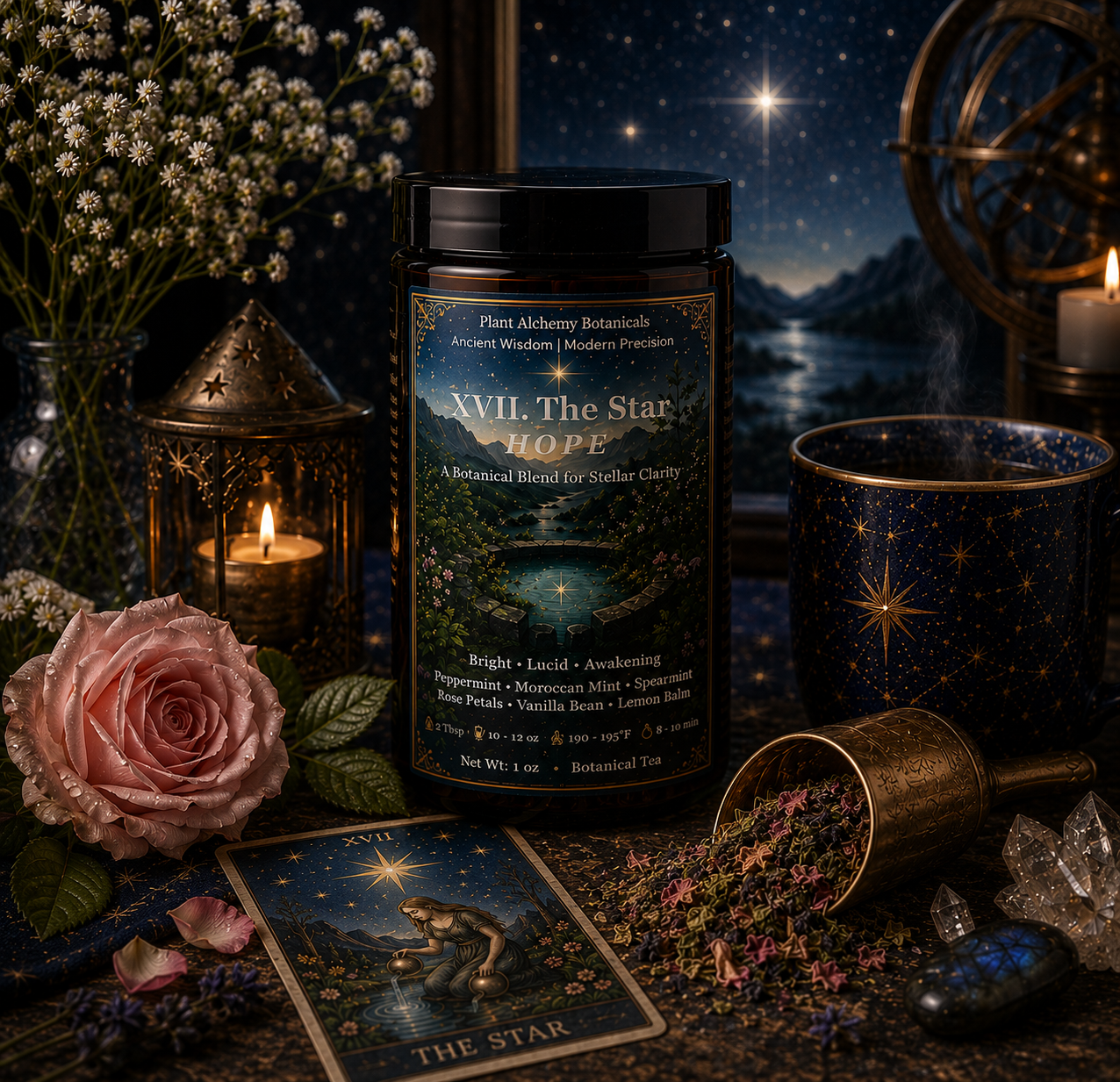 XVII. The Star | Botanical Tea