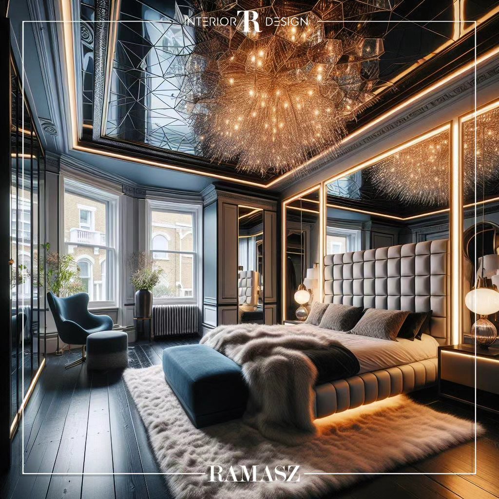 Bedroom design for my Clapham project.