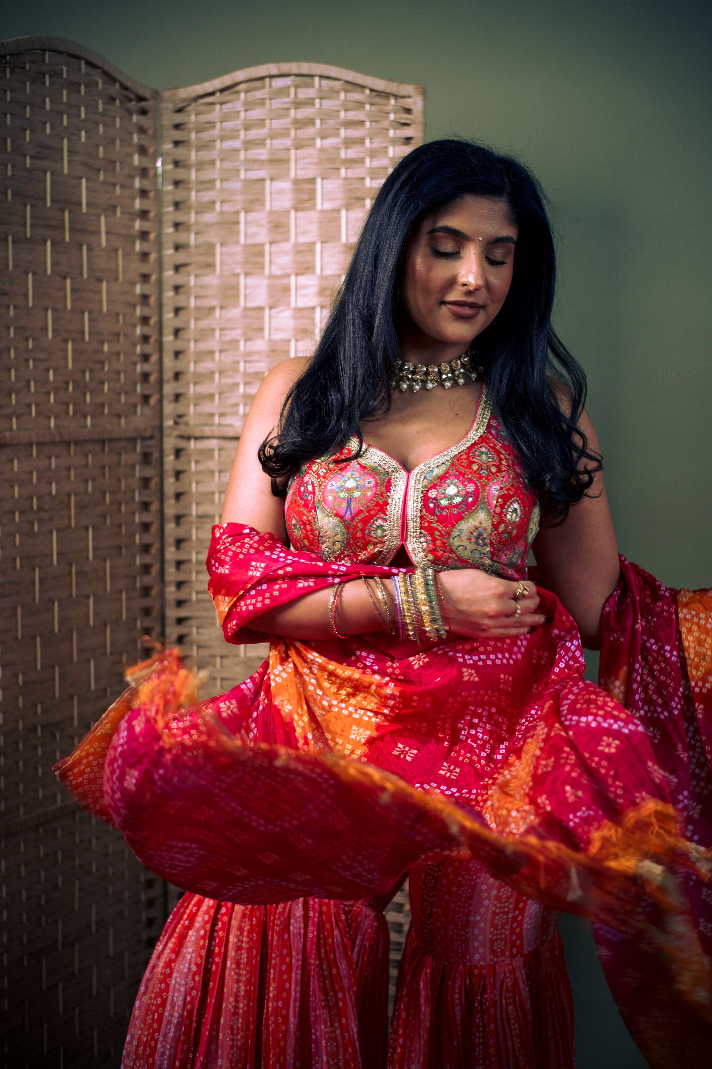 Anoushka, half Gujarati and half Punjabi