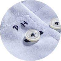 Herrenhemd mit Monogramm