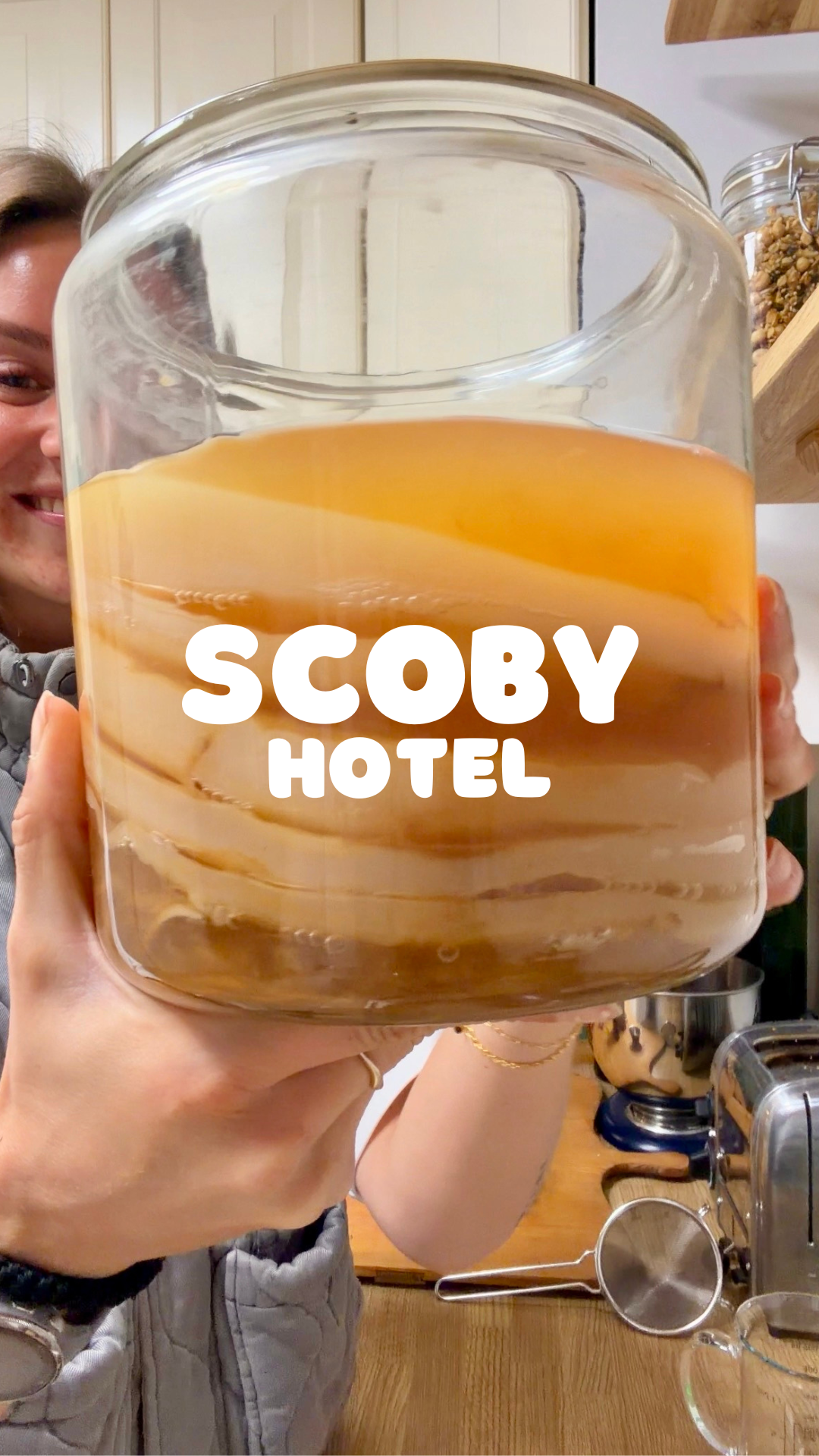 Assembling a SCOBY Hotel