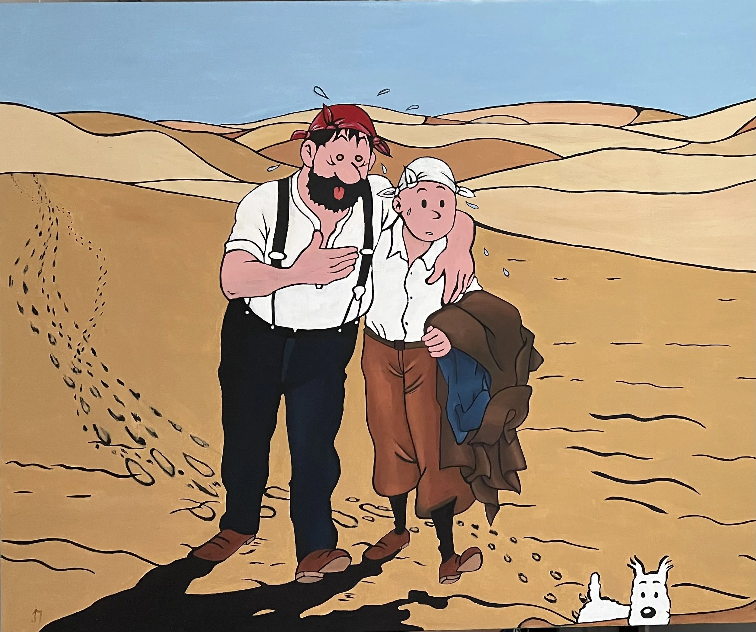 188-Hommenage à Hergé-81x65-Août-2022.jpeg
