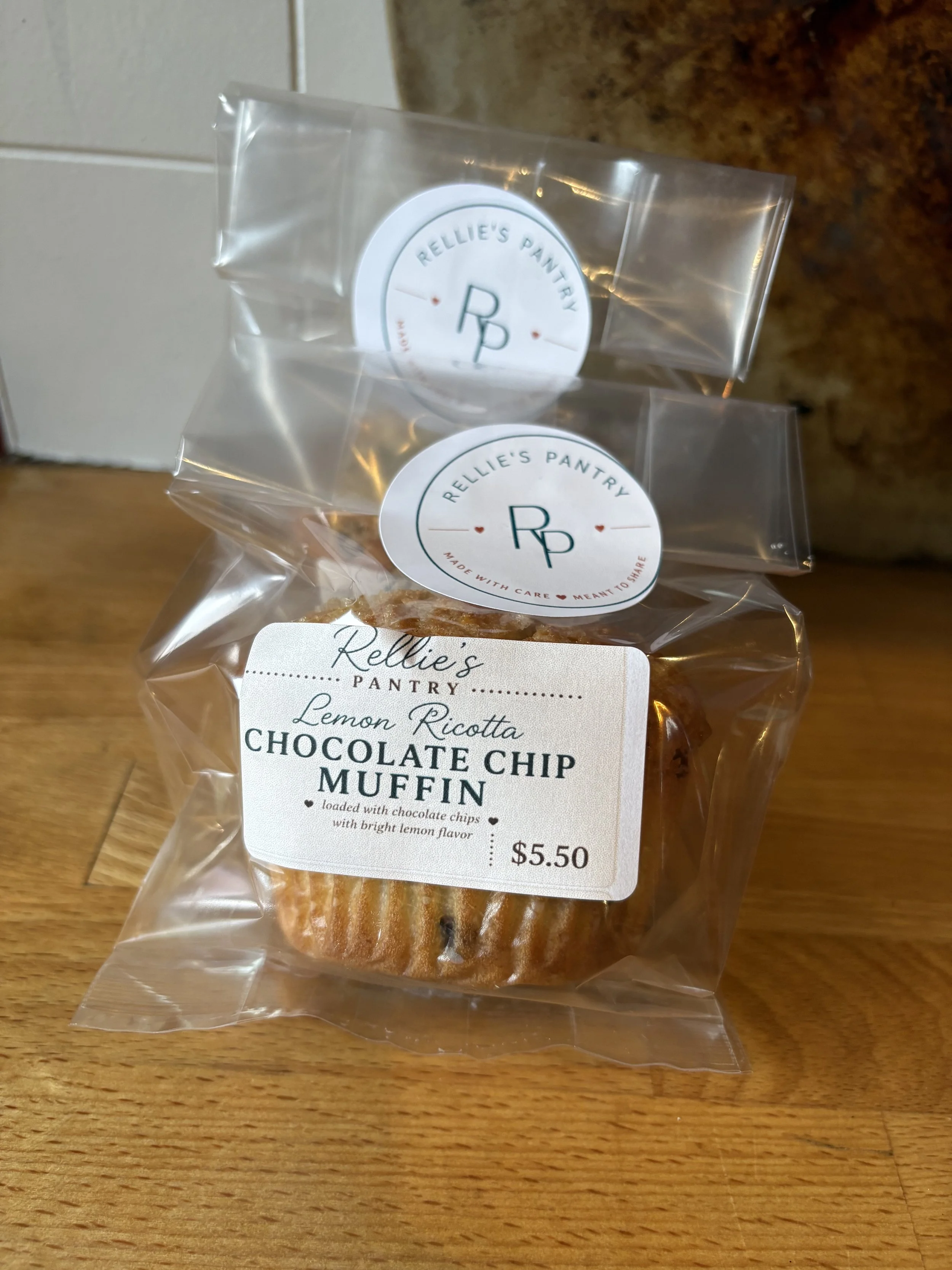 Lemon Chocolate Chip Muffin