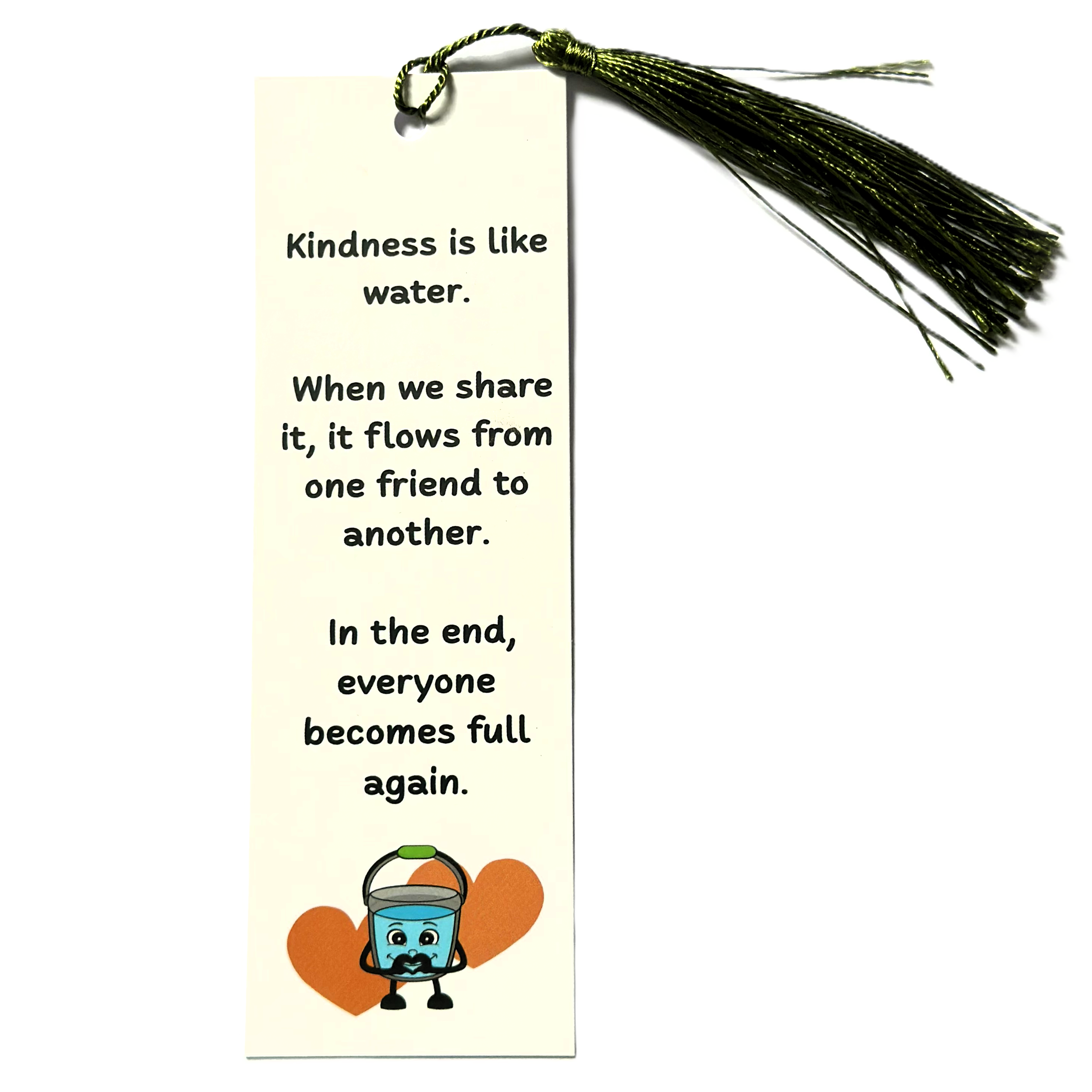 Buddy the Bucket - Bookmark