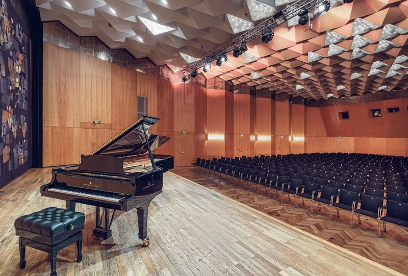 Konzertsaal des ZeitenKlänge Musikfestivals