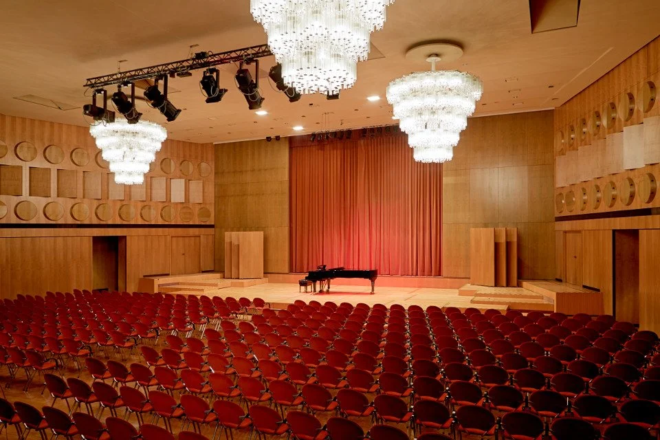 Konzertsaal des ZeitenKlänge Musikfestivals