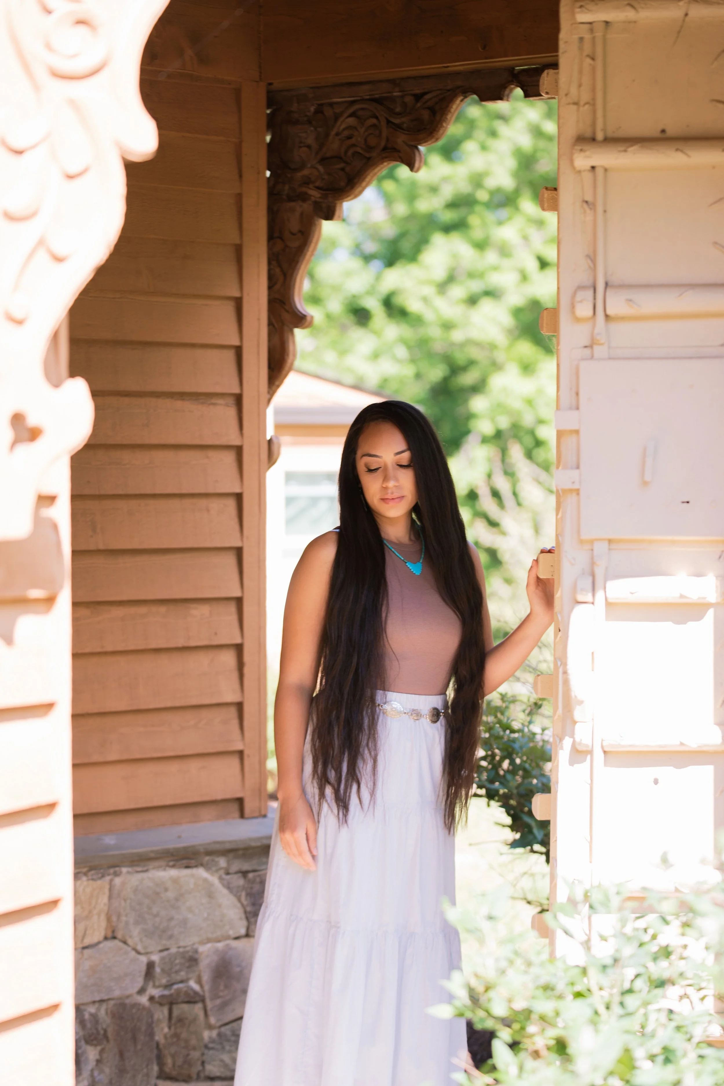 Willow Blythe-Carroll enrolled citizen of the Muscogee Creek Nation