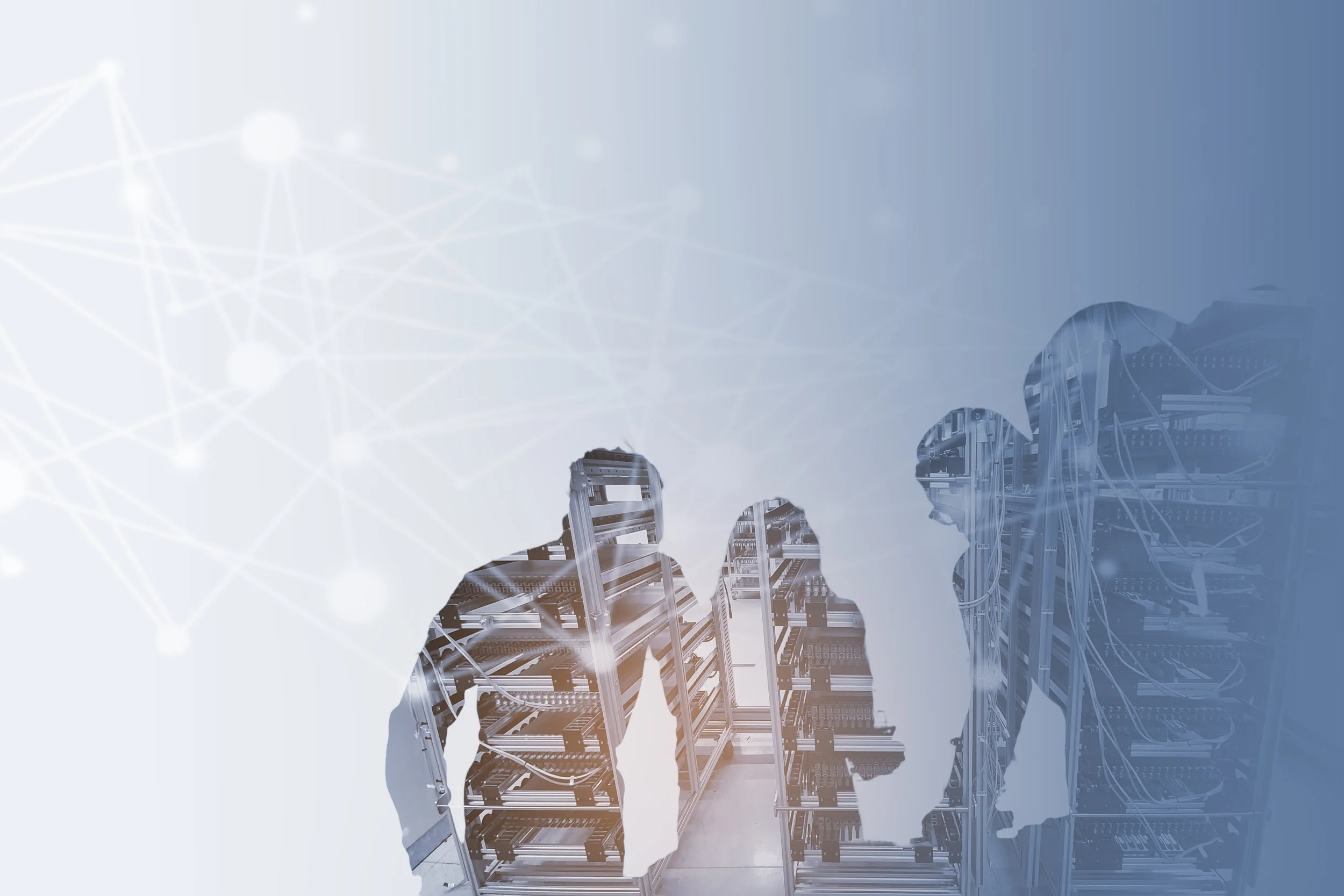 Field specialists coordinating around data center infrastructure