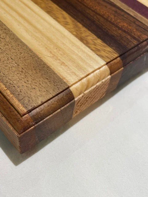 Reclaimed timber chopping board No. 7