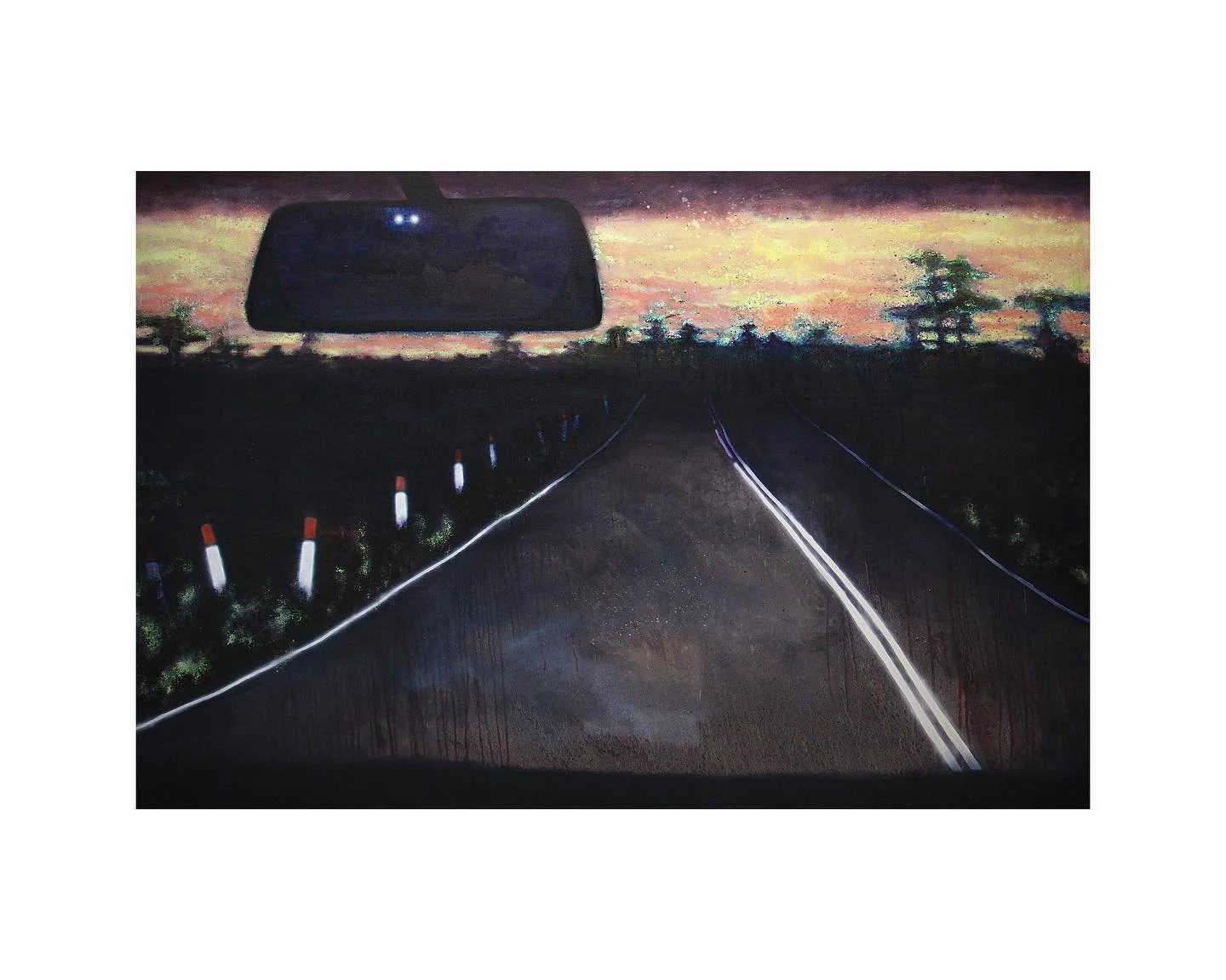 Been around but now I&rsquo;m gone 

180 x 120cm , Oil on Canvas 

#nightdrive #contemporarylandscape #road #roadpainting #landscape #cityscape #roads #nocturne #sunset #nature #abstractlandscape #photography #iphonephoto #oilpainting #oiloncanvas #f