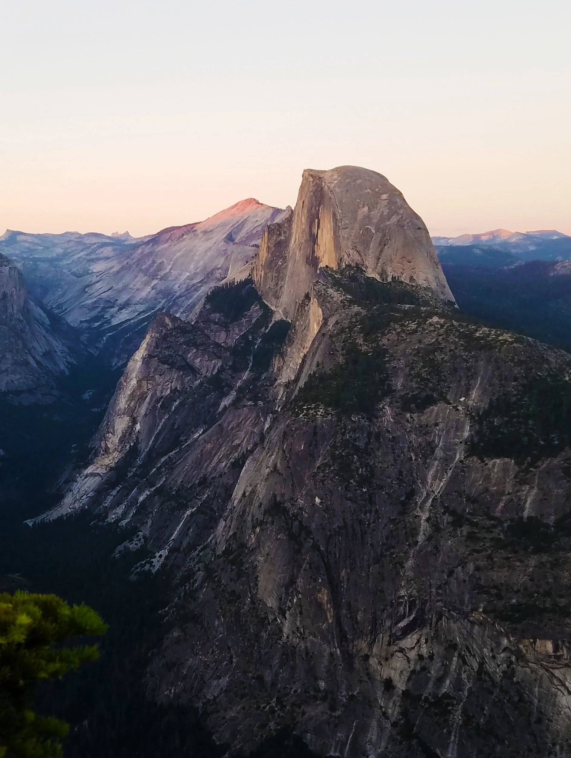Half Dome at Glacier Point near Sunset 2.jpg