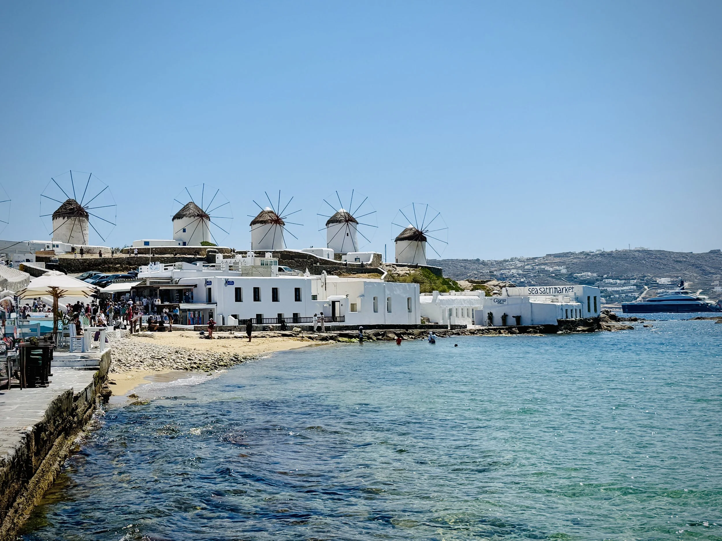 A few relaxing days in Mykonos, Greece 