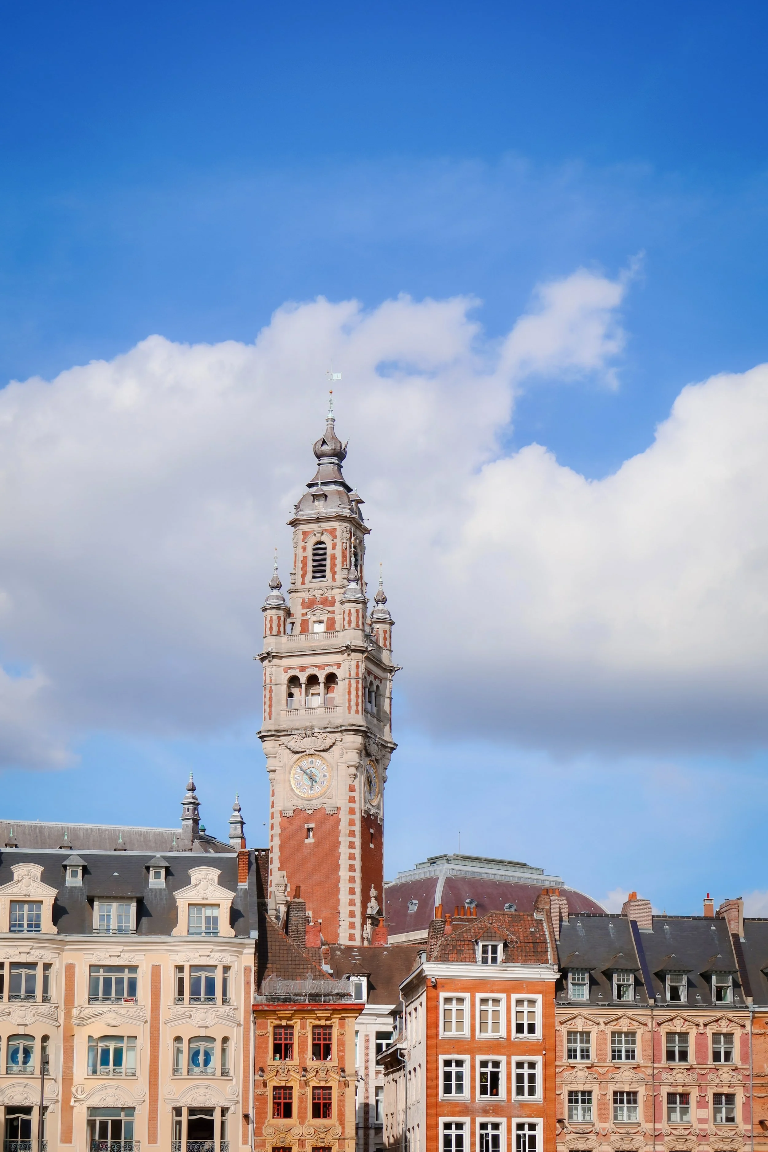 View of the Beffroi de la Chambre de Commerce de Lille