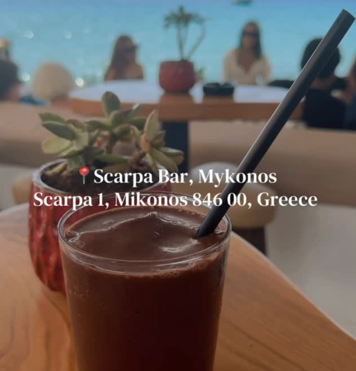 Scarpa Bar | Mykonos, Greece