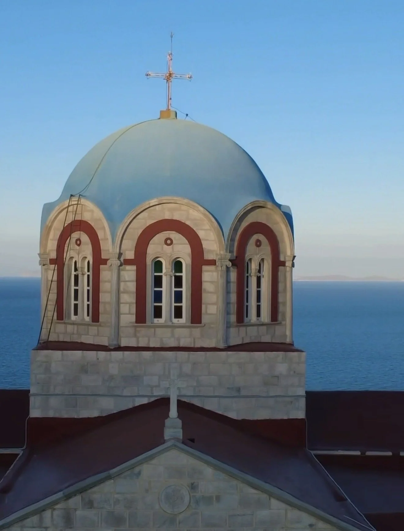 Short drone video of Anastasis Church in Syros.  Collabs with official Syros Tourism Board: syrosislandgr