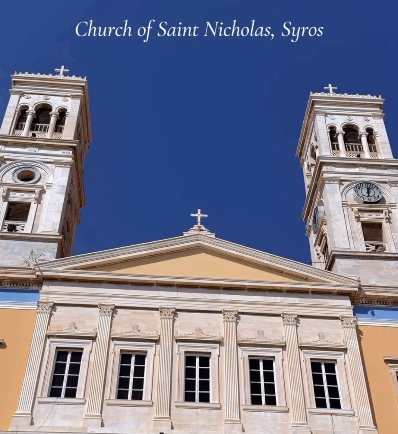 Short video of Church of Saint Nicholas, Syros. Collab with official Syros Tourism Board: syrosislandgr
