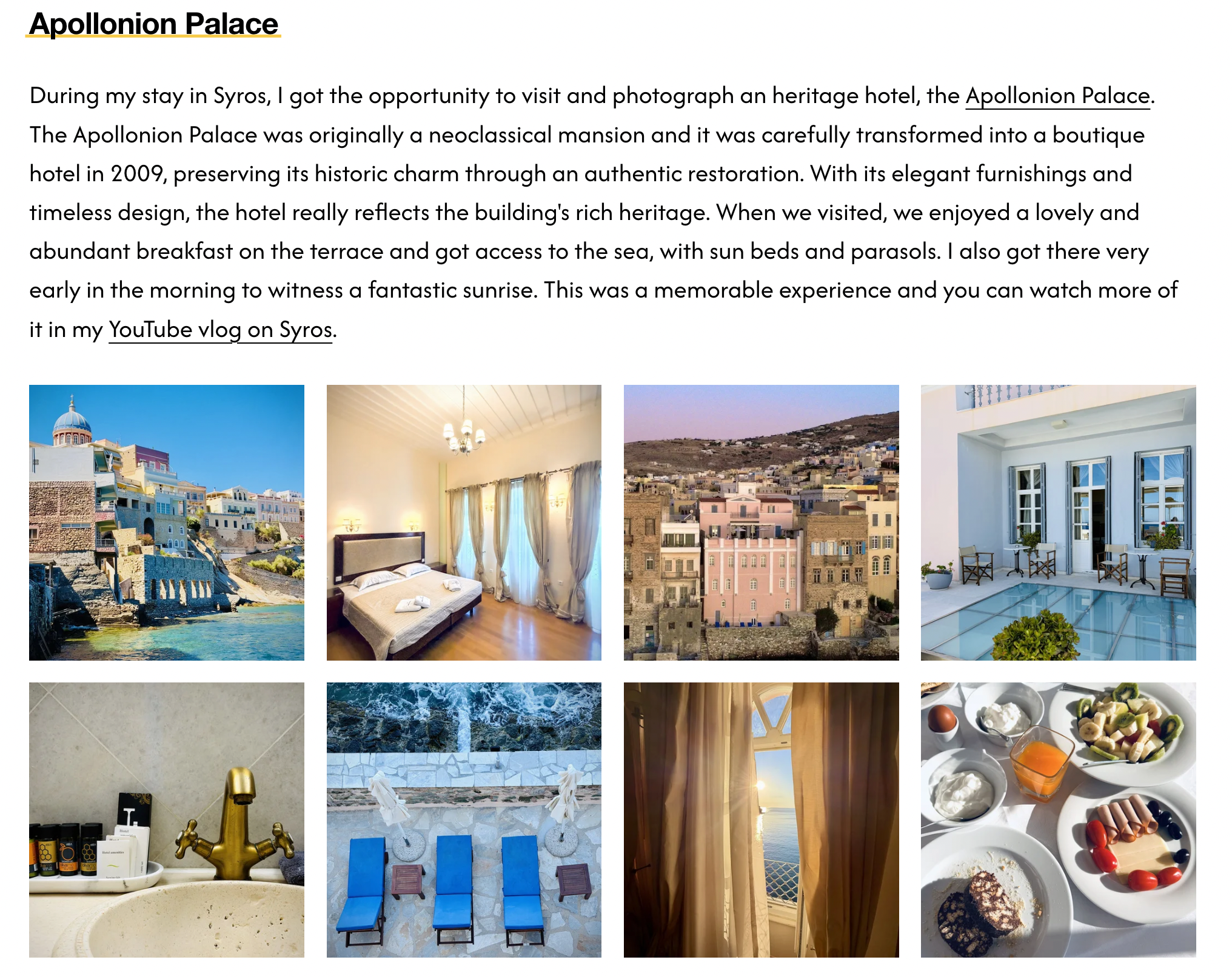 Integration in Syros blog article 