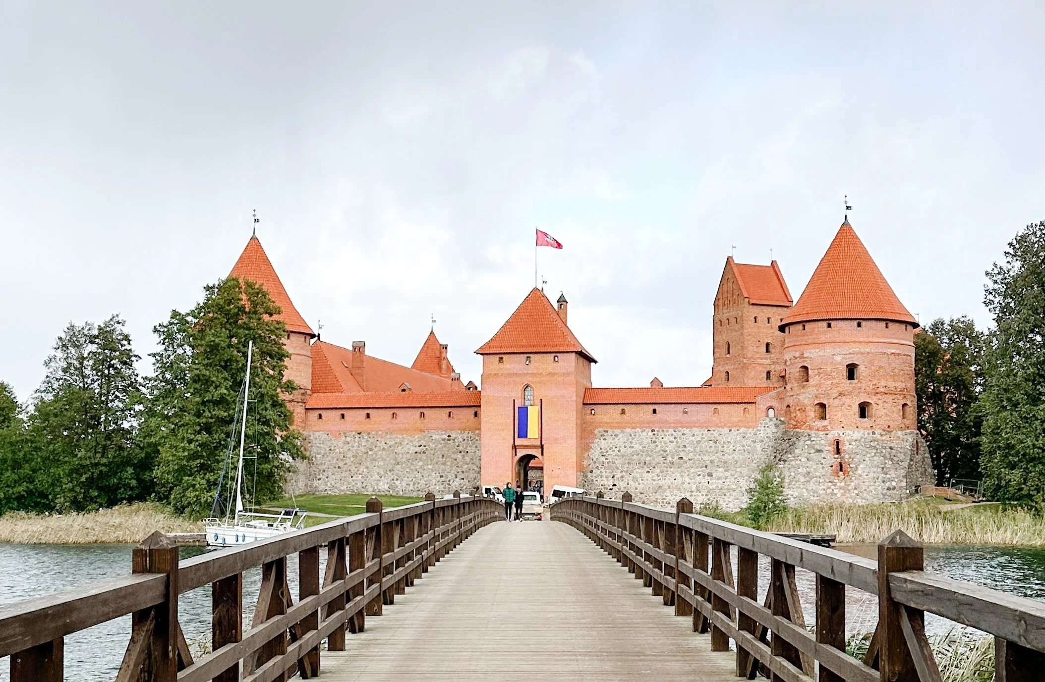 View of Trakai Castle, Lithuania