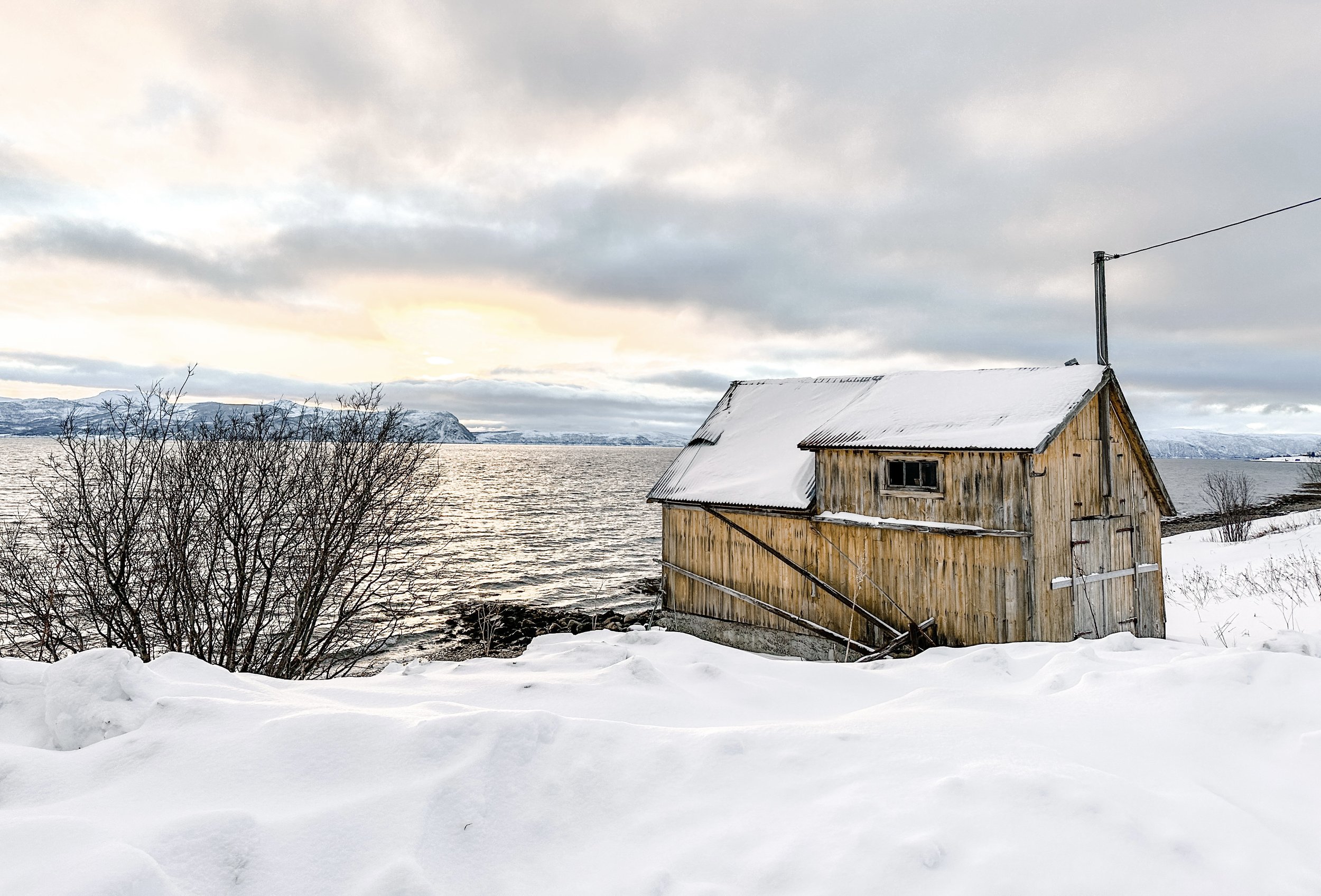 Views during a roat trip to Kvaløya