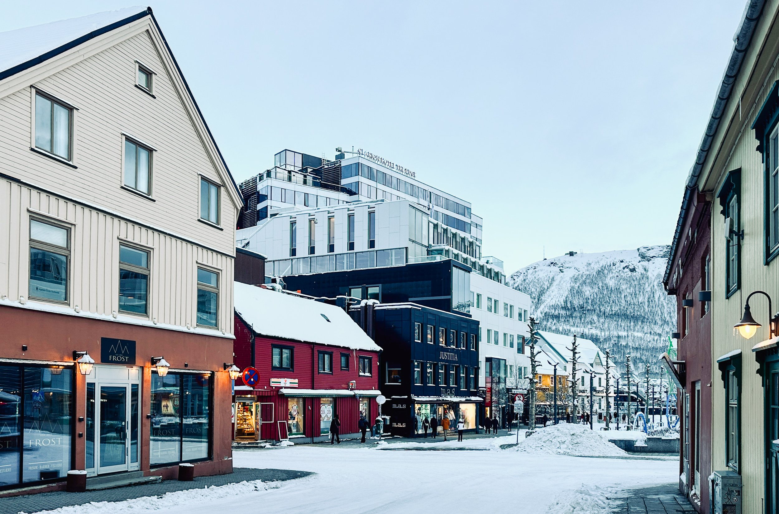 View of Tromsø city centre