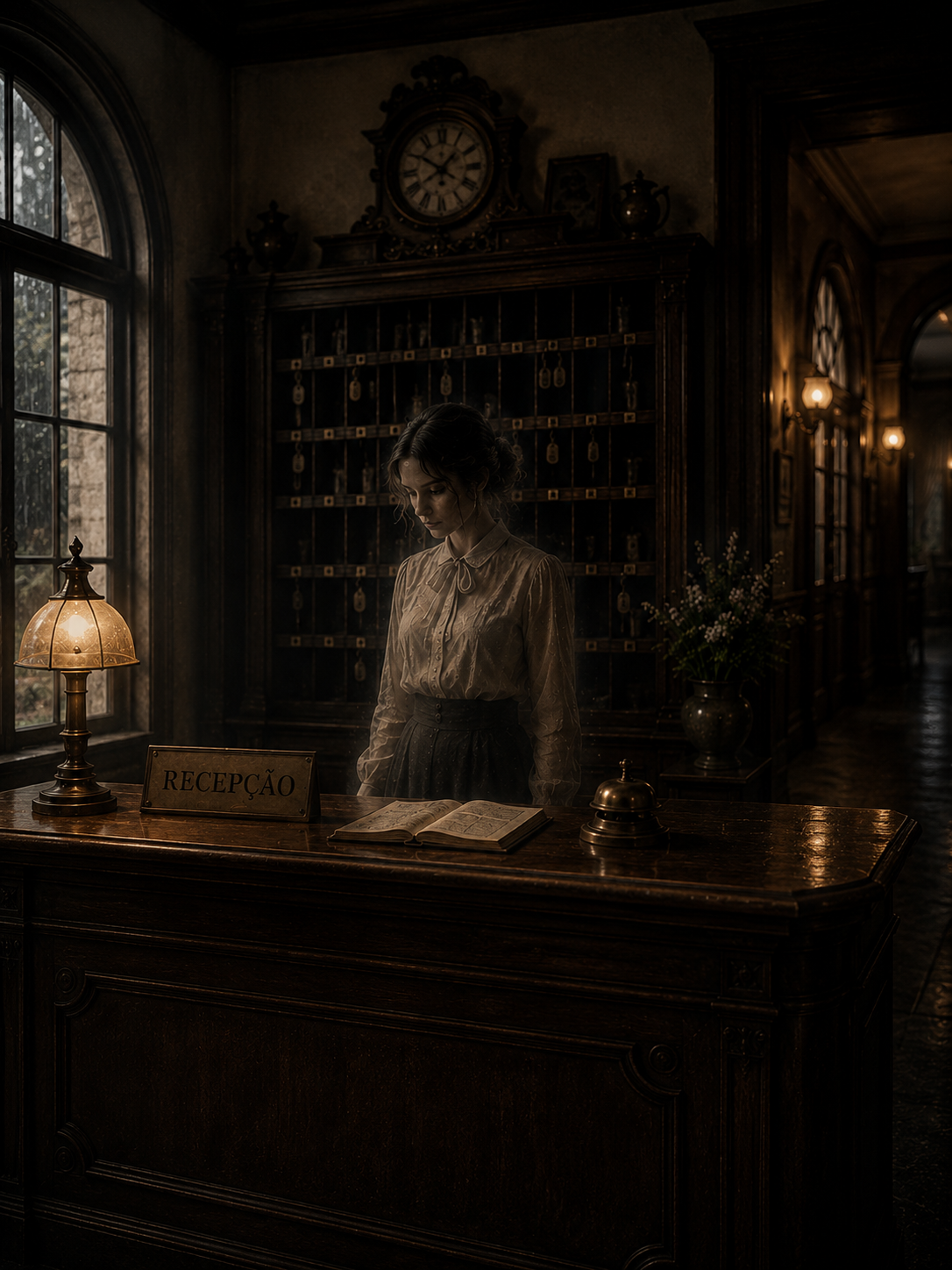 O Fantasma da Recepcionista