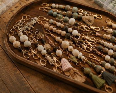 Beaded Bag Charm Workshop