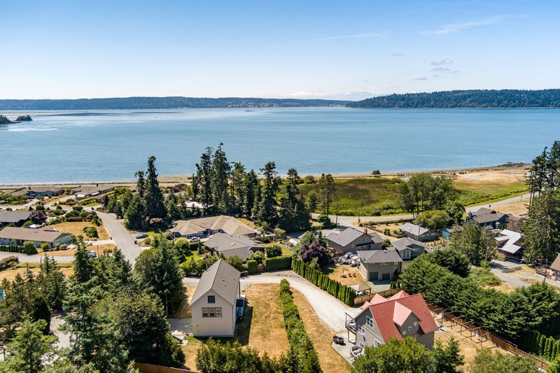 Skagit Bay and Whidbey Island stretching out before you.