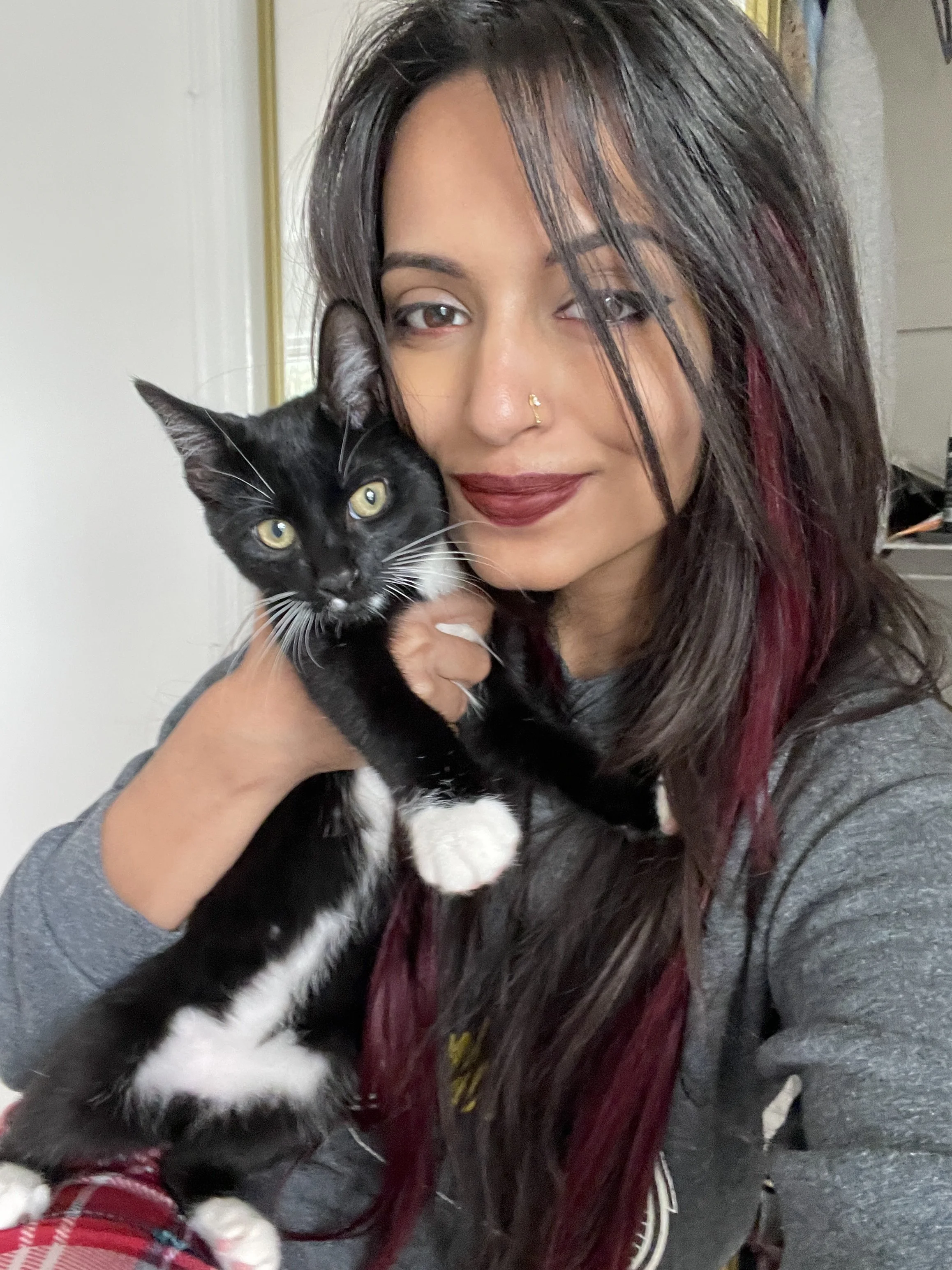 Dreamt of coloring my hair during peak emo years and my mom dealt with it >:]