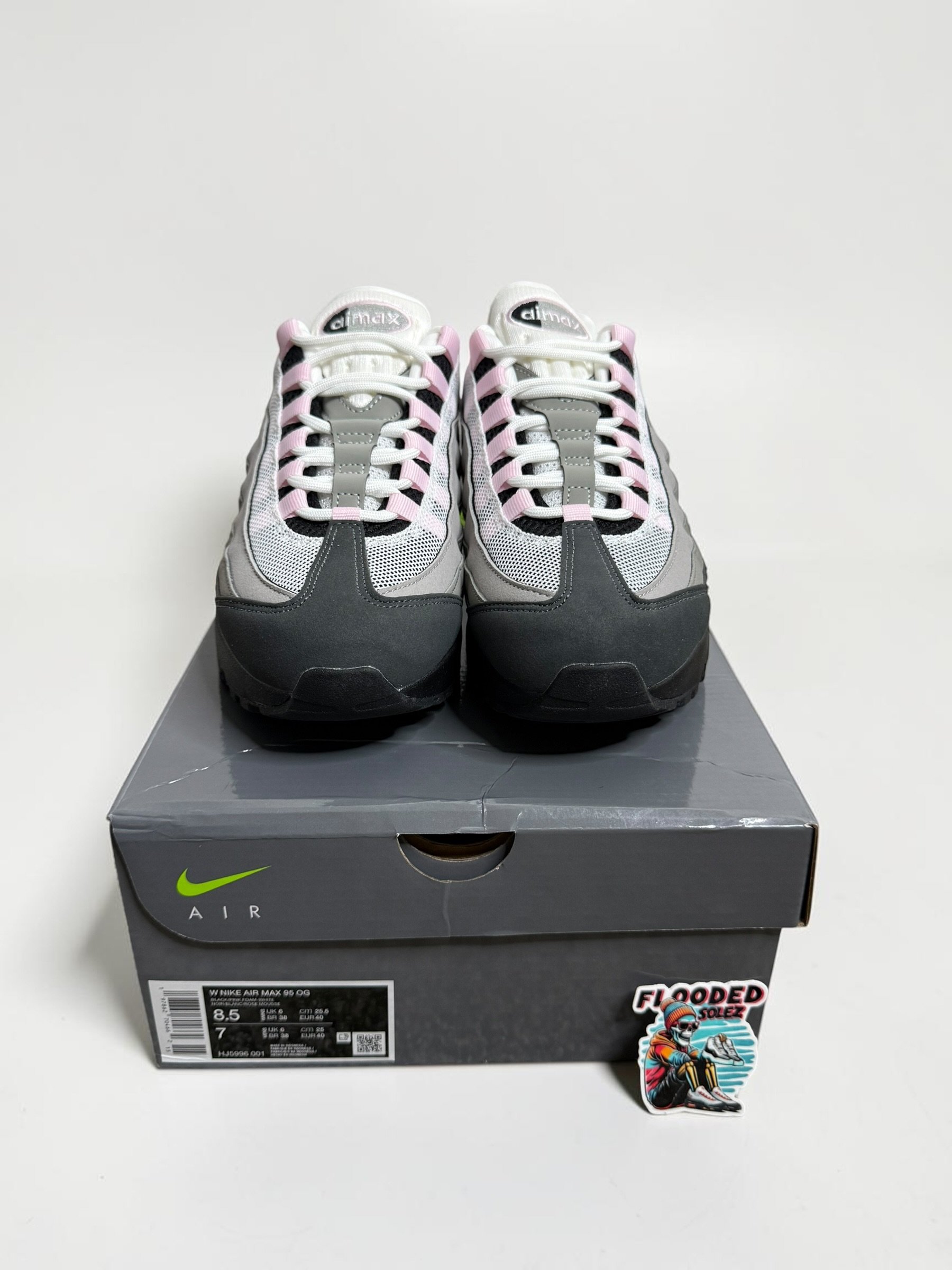 Nike Air Max 95 'Pink Foam' (2026) Big Bubble US 7M/8.5W