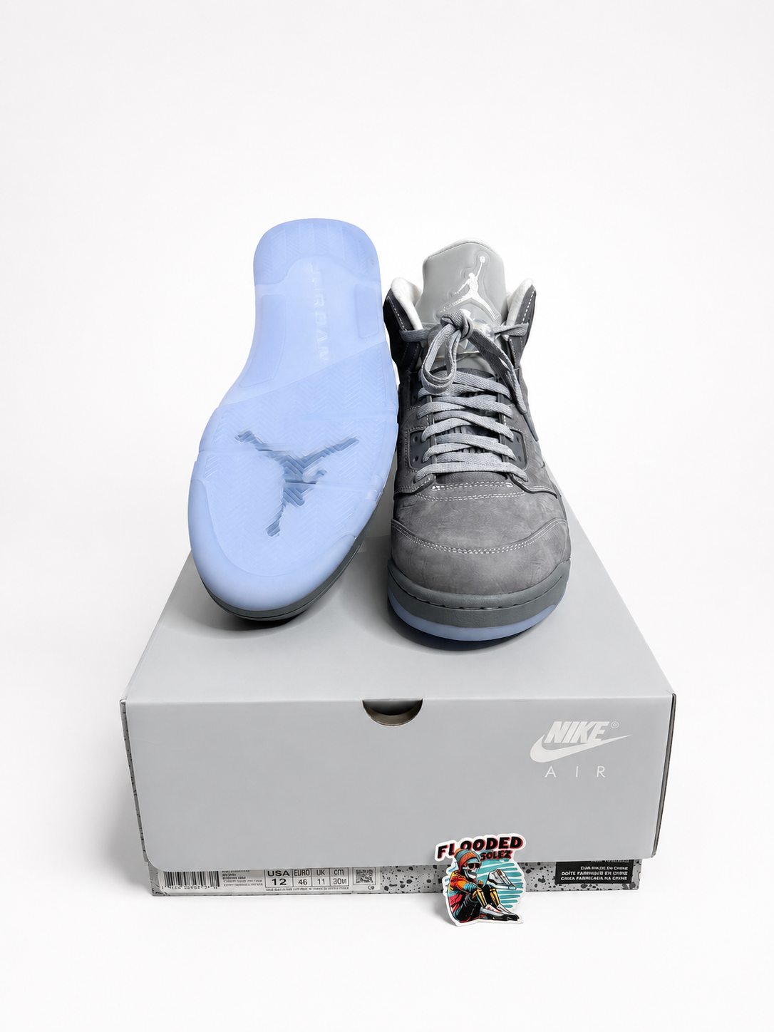 Air Jordan Retro 5 'Wolf Grey' (2026) Size 12M