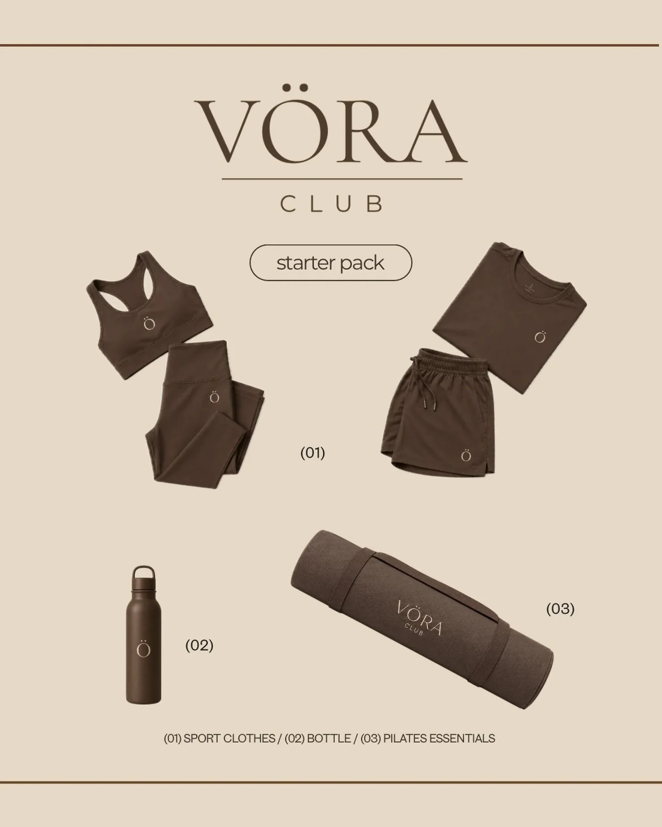 The V&Ouml;RA essentials.

Lo imprescindible para llegar, desconectar y moverte.

Cosas sencillas.
Movimiento consciente.

Move with control.

V&Ouml;RA CLUB. 🤎
